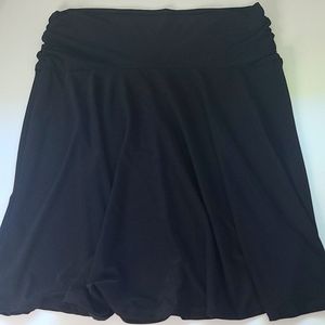 Black Skater Skirt, Maurices, Size L